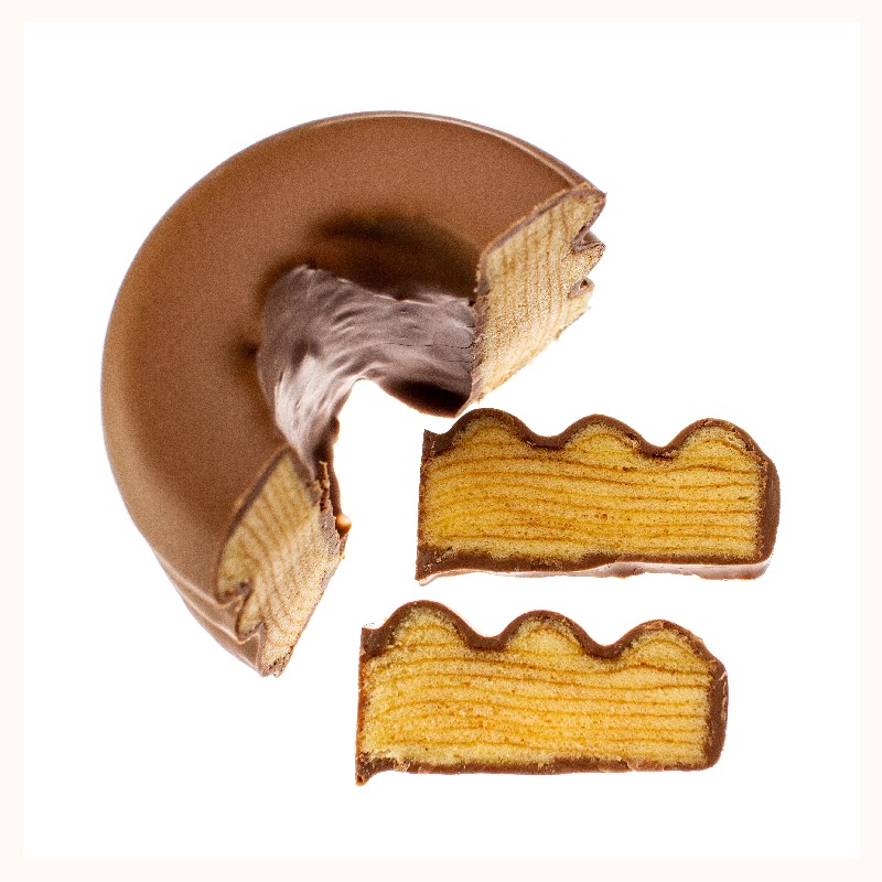 Baumkuchen mit Vollmilchschokolade | Alfons Hahn Qualitätsbackwaren GmbH